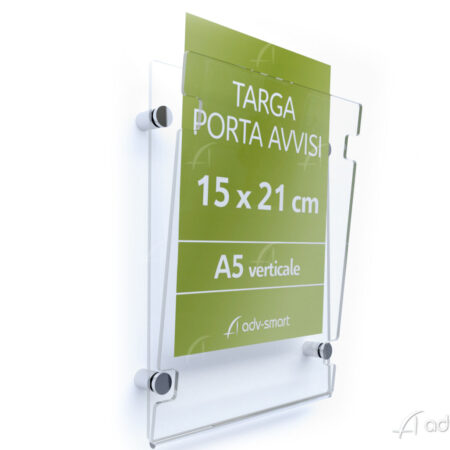 Porta tablet, supporto per tablet con apertura superiore e cornice in  plexiglas in diversi colori